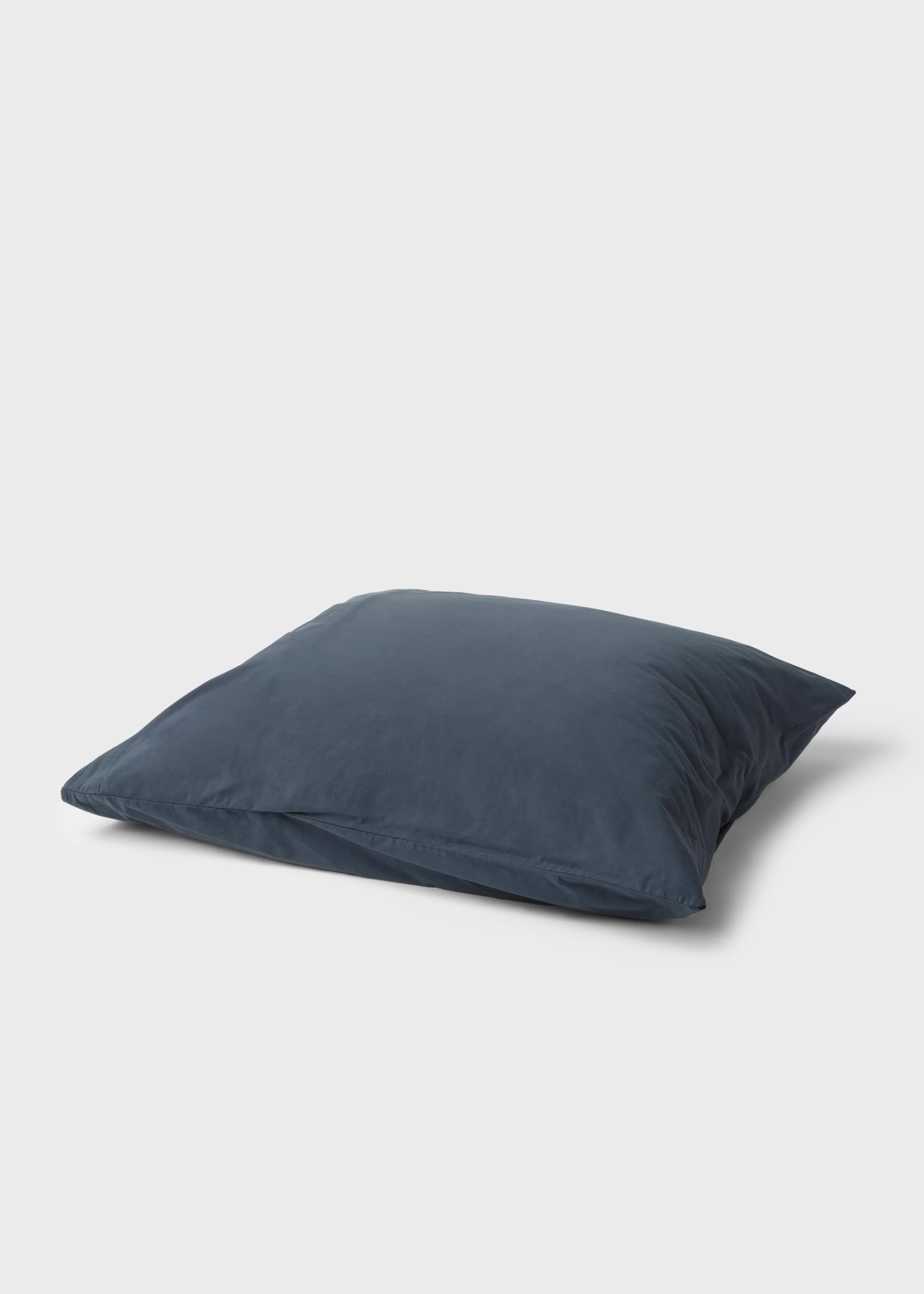 Klitmoller Collective Bed set - Plain - 140 x 200 + 60 x 70 - Navy- Bettwäsche