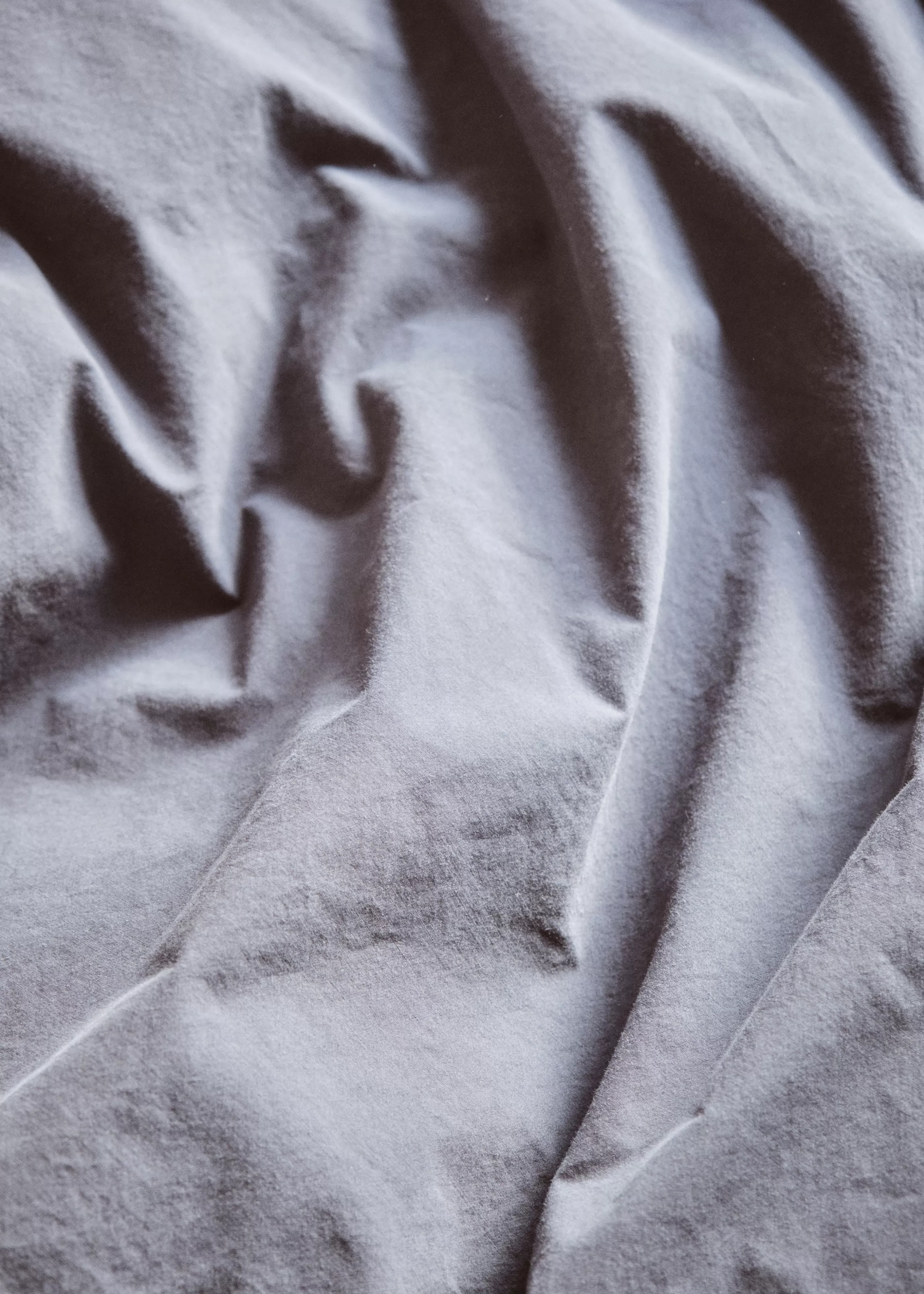 Klitmoller Collective Bed set - Plain - 140 x 200 + 60 x 70 - Navy- Bettwäsche