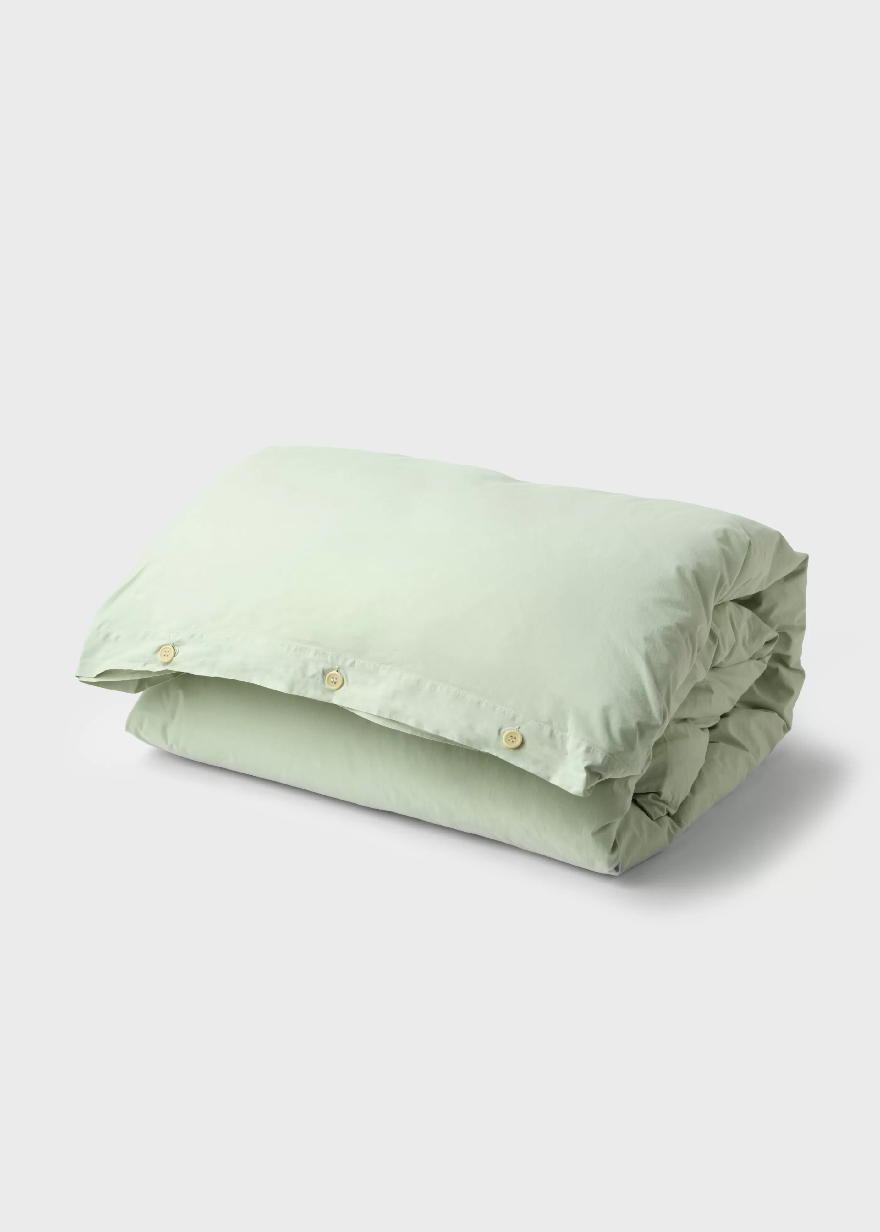 Klitmoller Collective Bed set - Plain - 140 x 200 + 80 x 80 - Sage- Bettwäsche