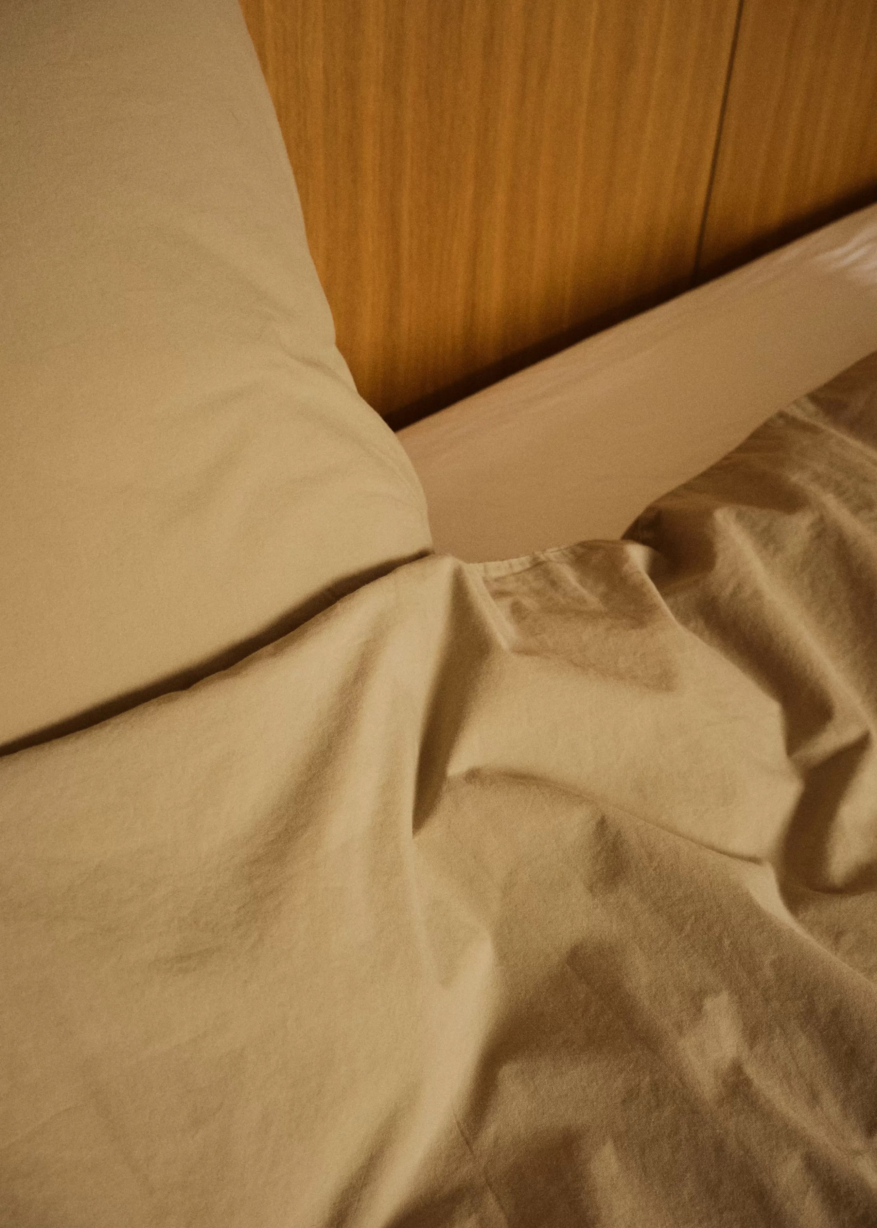 Klitmoller Collective Bed set - Plain - 140 x 200 + 80 x 80 - Sand- Bettwäsche