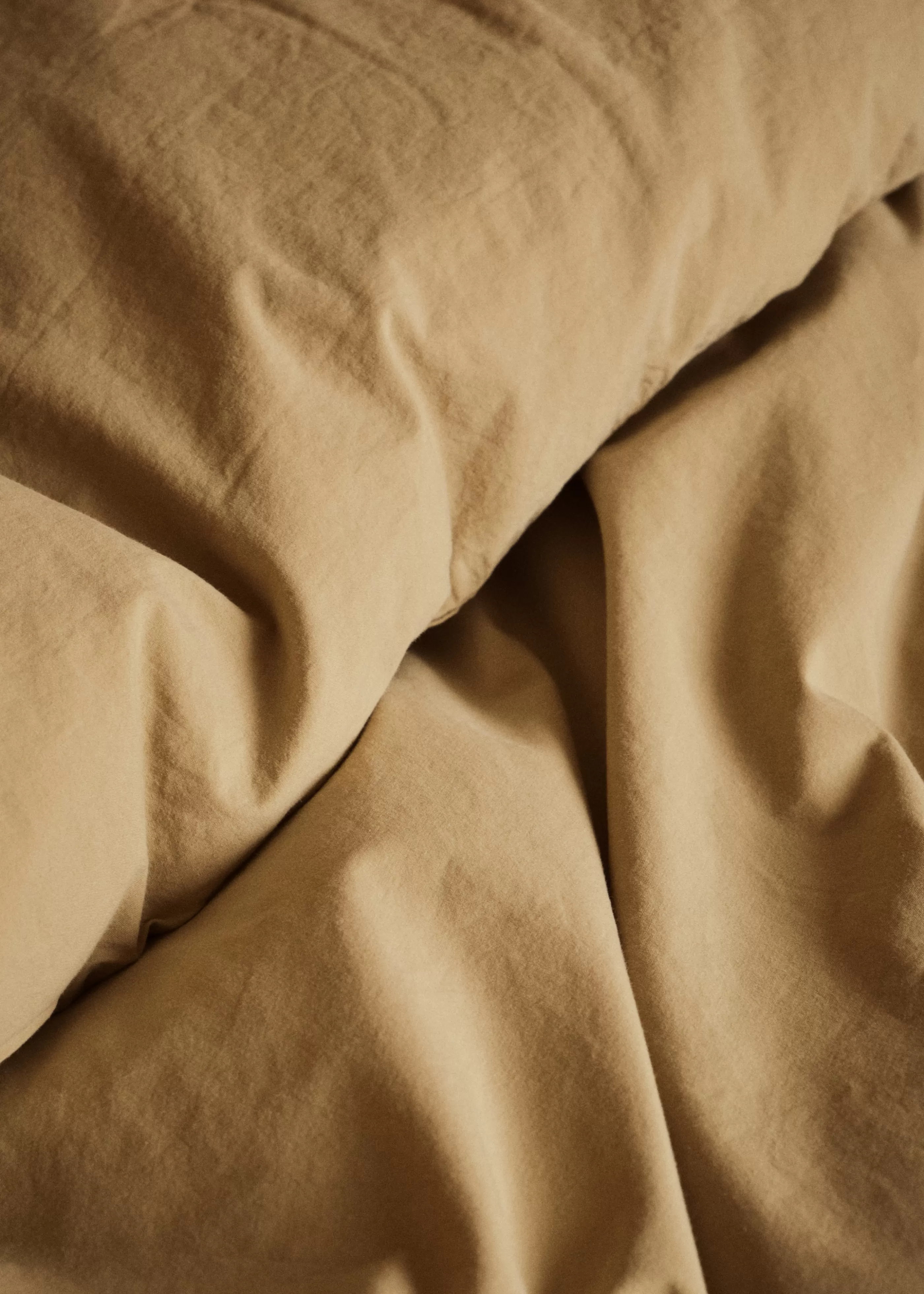 Klitmoller Collective Bed set - Plain - 140 x 220 + 60 x 70 - Sand- Bettwäsche
