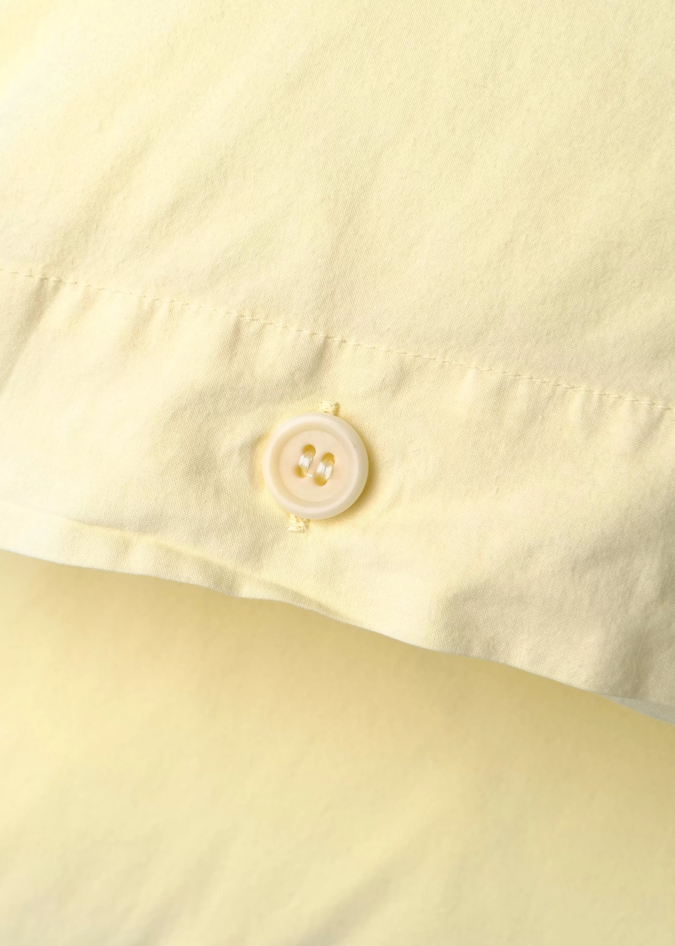 Klitmoller Collective Bed set - Plain - 140 x 220 + 80 x 80 - Lemon sorbet- Bettwäsche