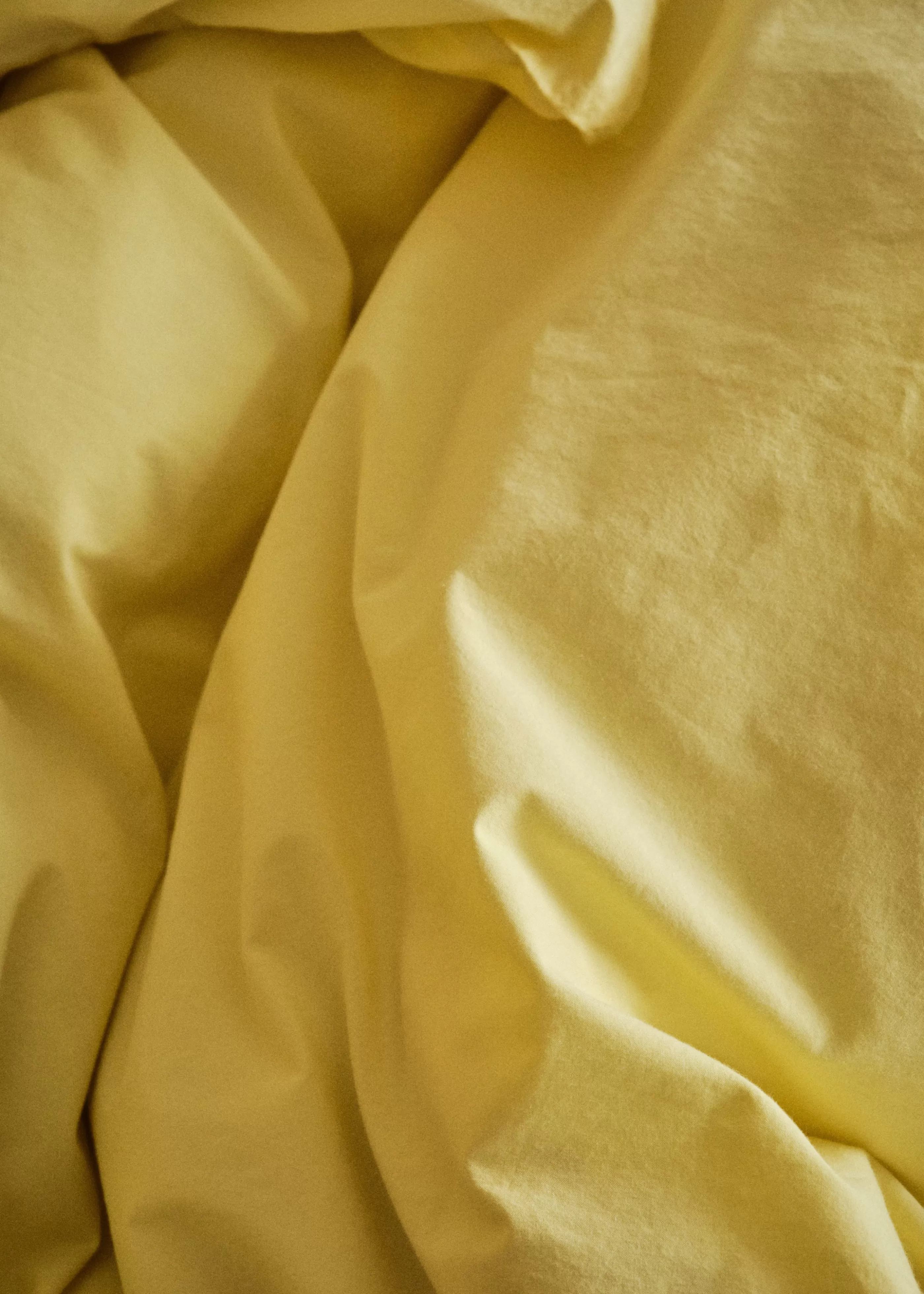 Klitmoller Collective Bed set - Plain - 140 x 220 + 80 x 80 - Lemon sorbet- Bettwäsche