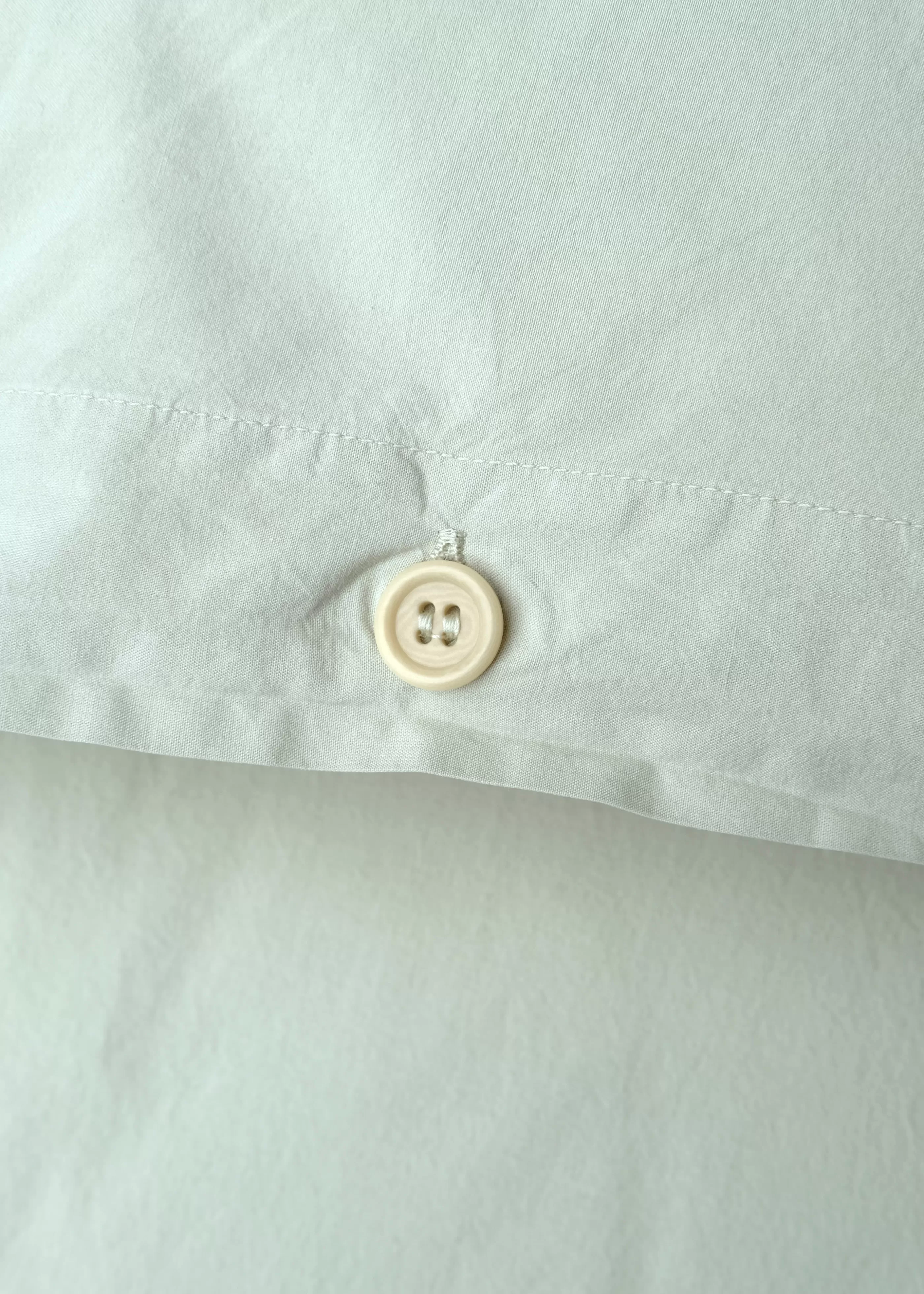 Klitmoller Collective Bed set - Plain - 140 x 220 + 80 x 80 - Sage- Bettwäsche
