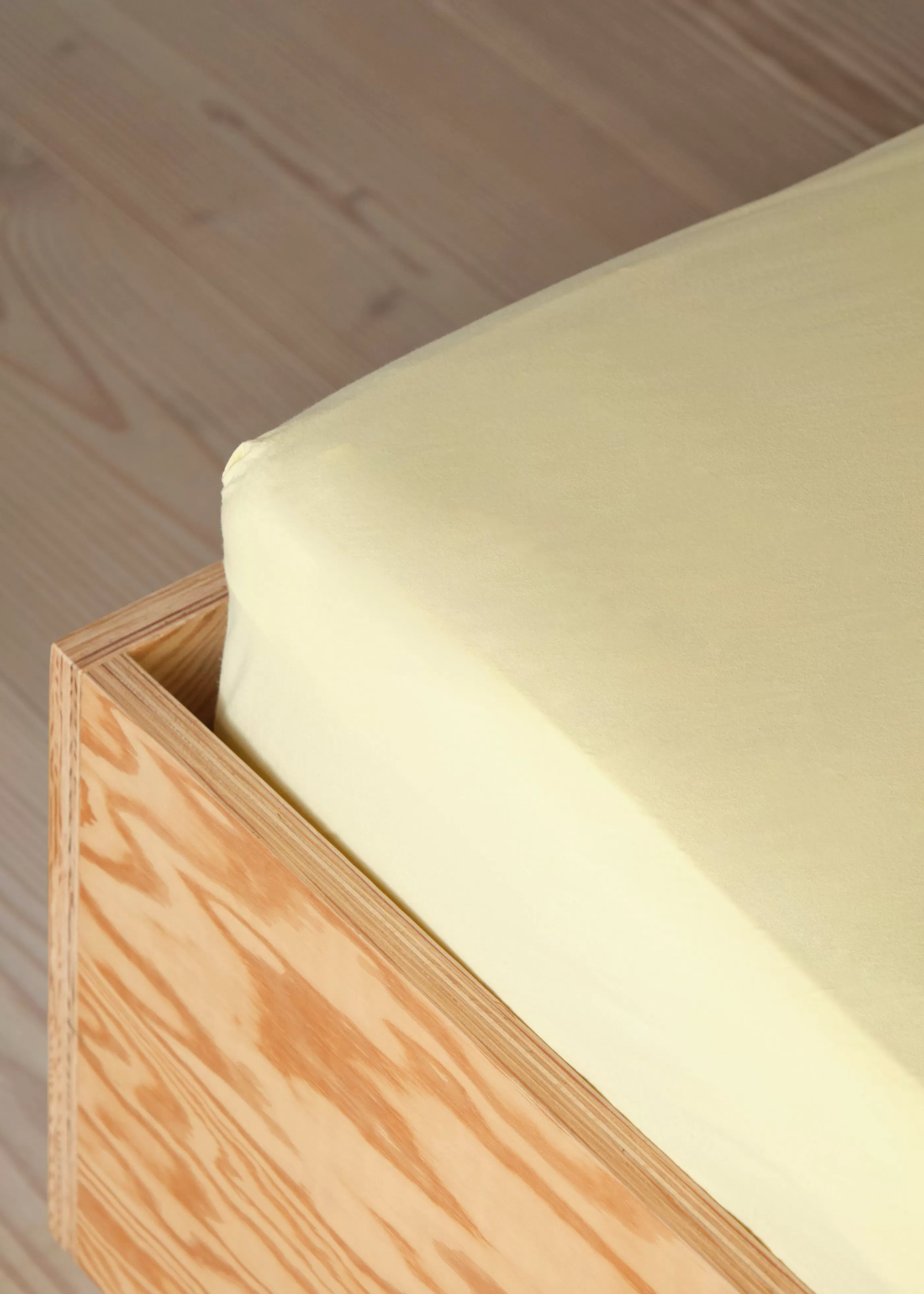 Klitmoller Collective Bed sheet 180 x 200 x 30 - Lemon sorbet- Bettwäsche