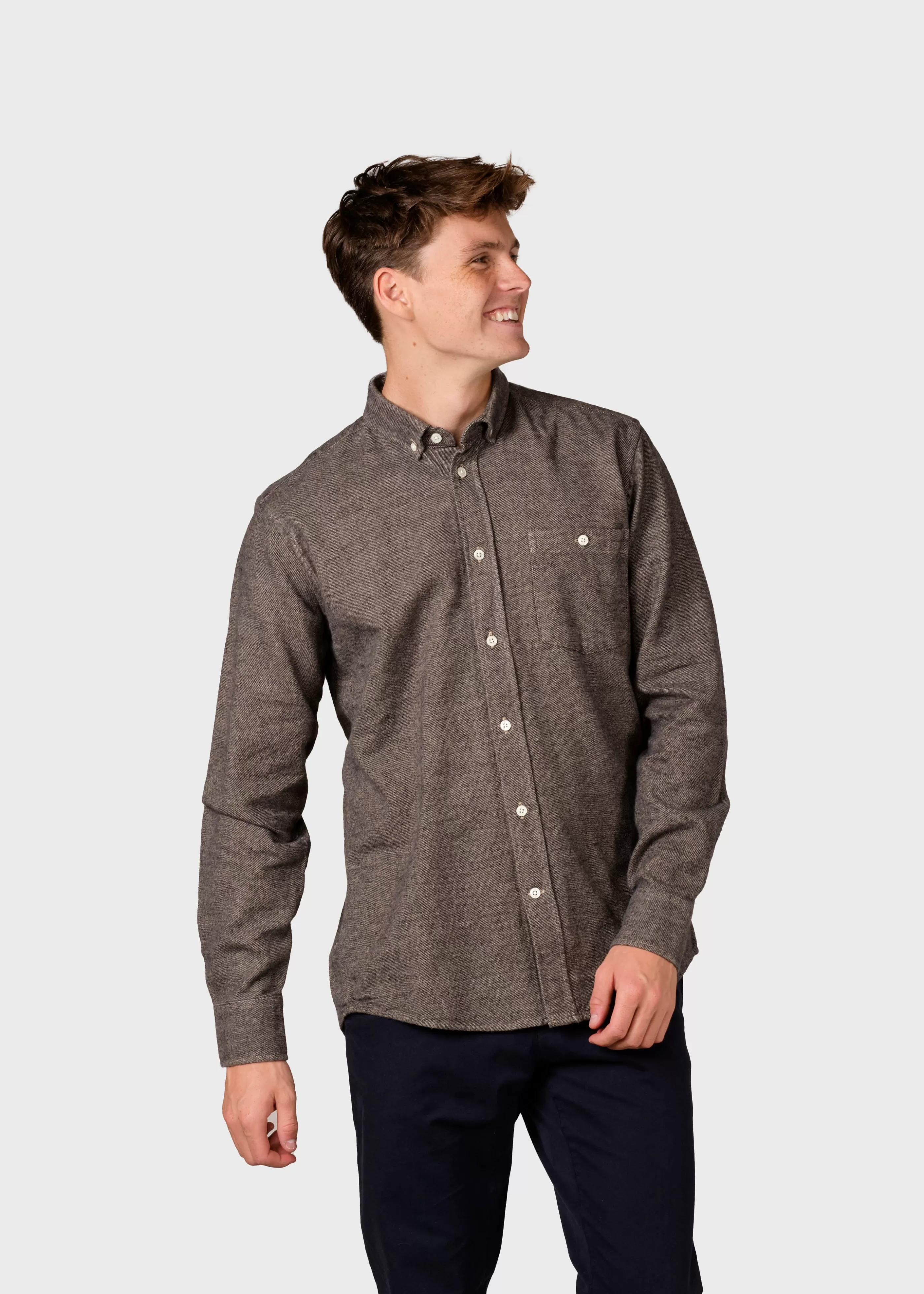 Klitmoller Collective Benjamin lumber shirt - Sand- Hemden