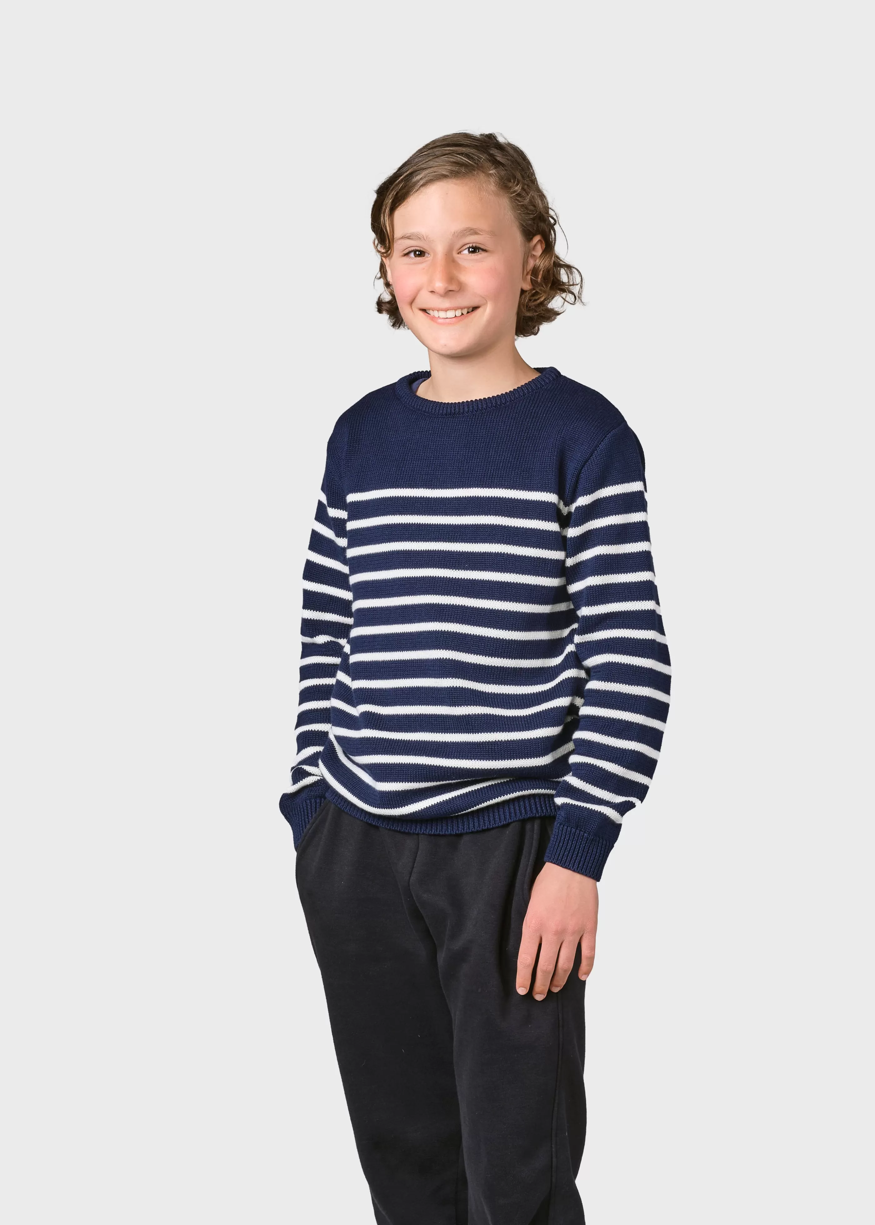 Klitmoller Collective Kids stripe cotton knit - - Kinder